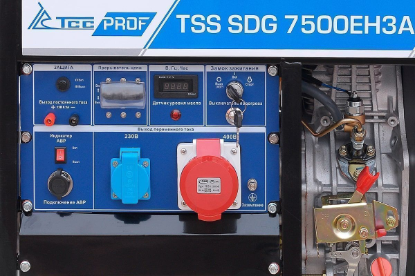Дизельный генератор ТСС SDG 7500EH3A 100027 портативный Дизельный генератор ТСС SDG 7500EH3A 100027 портативный фото