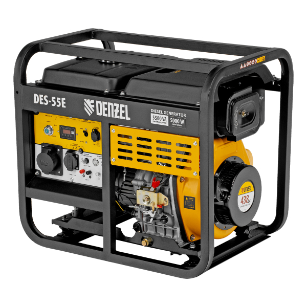 Дизельный генератор DENZEL DES-55E 94414 синхронный фото