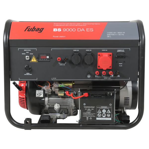 Бензиновый генератор Fubag BS 9000 DA ES 2-х тактный фото