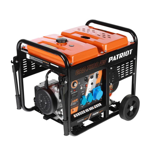Дизельный генератор PATRIOT GRD 7500 AW 472702275 для газового котла фото
