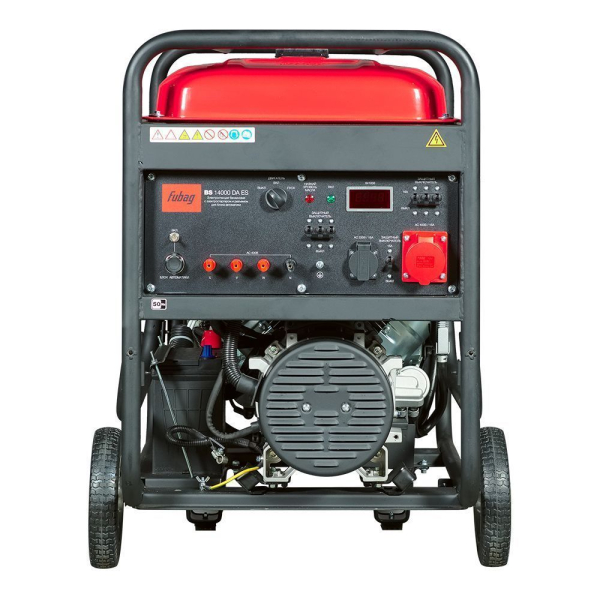 Бензиновый генератор Fubag BS 14000 DA ES на колесах Бензиновый генератор Fubag BS 14000 DA ES на колесах фото