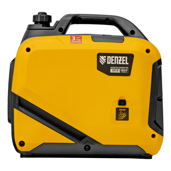 Бензиновый инверторный генератор DENZEL GS-3000iS синхронный фото