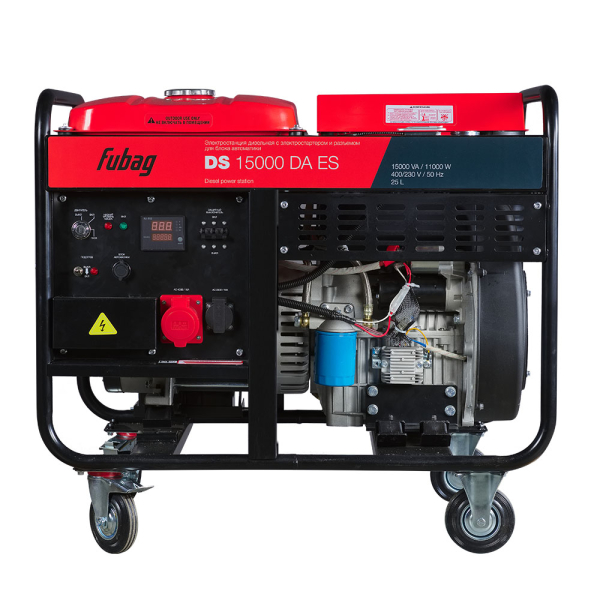 Дизельный генератор Fubag Дизельный генератор трёхфазный FUBAG DS 15000 DA ES 646226 4-х тактный фото