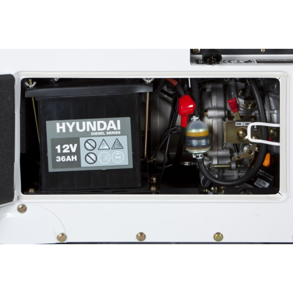 Дизельный генератор Hyundai DHY 8500SE  для газового котла фото