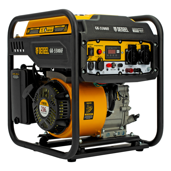 Бензиновый инверторный генератор DENZEL GK-5500iF 2-х тактный фото