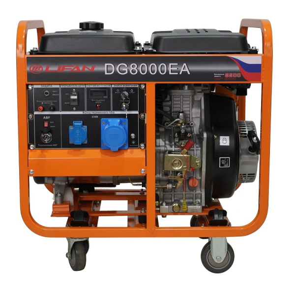 Дизельный генератор Lifan DG8000EA 00157314 для дома фото
