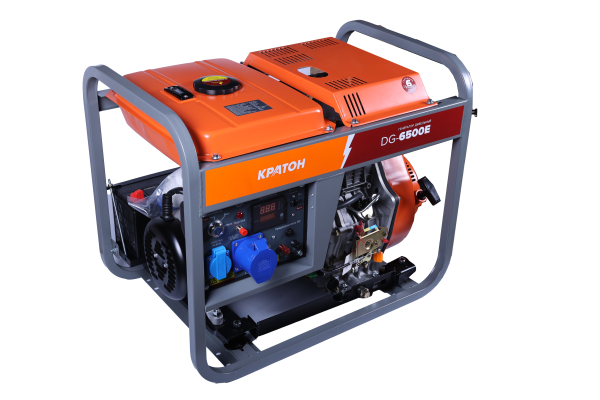 Дизельный генератор КРАТОН DG-6500E 3 08 02 027 фото