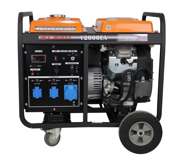 Бензиновый генератор Lifan 10 GF-5A (LF12000ЕА) для дома фото