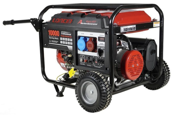 Бензиновый генератор Loncin LC10000D-AS, 3-х фазный (с мощностью без ограничений при 1-но и 3-х фазном режиме) Бензиновый генератор Loncin LC10000D-AS, 3-х фазный (с мощностью без ограничений при 1-но и 3-х фазном режиме) фото