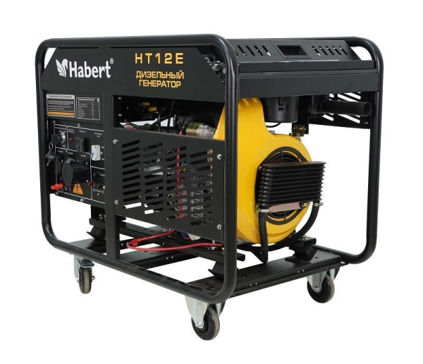 Дизельный генератор Habert H12E 00157568 портативный Дизельный генератор Habert H12E 00157568 портативный фото