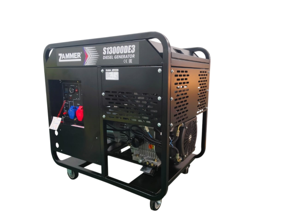 Дизельный генератор Zammer S13000DE3 S13000DE3 переносной фото
