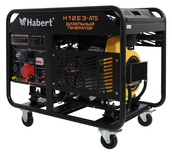 Дизельный генератор Habert H12E3-ATS 00159597 портативный Дизельный генератор Habert H12E3-ATS 00159597 портативный фото