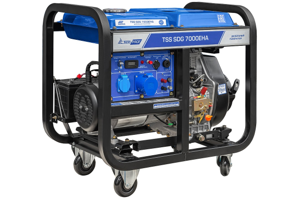 Дизельный генератор ТСС SDG 7000EHA 100033 для газового котла фото