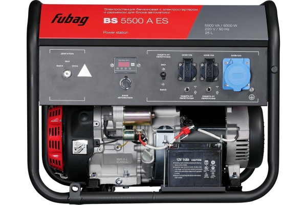 Бензиновый генератор Fubag BS 5500 A ES Бензиновый генератор Fubag BS 5500 A ES фото
