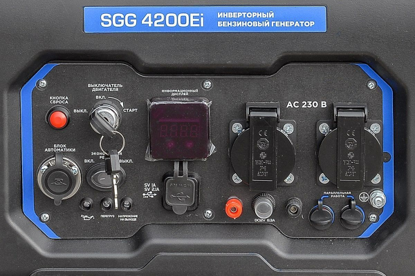 Бензиновый инверторный генератор ТСС SGG 4200Ei мини фото