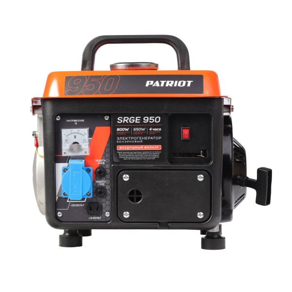 Бензиновый генератор PATRIOT SRGE 950 для газового котла фото
