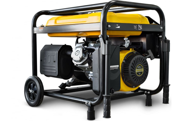 Бензиновый генератор RATO R6000-L2W + колесный комплект передвижной фото
