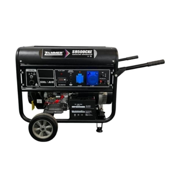 Бензиновый генератор Zammer S9500CXE для дома фото