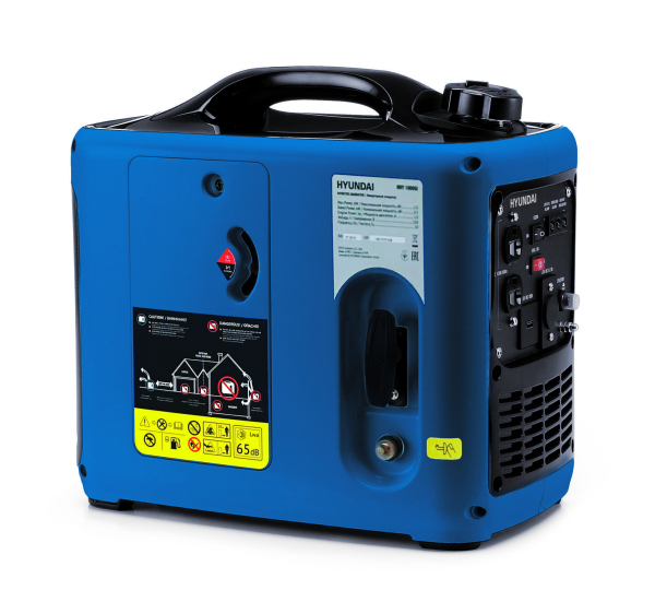 Бензиновый инверторный генератор Hyundai HHY 1000Si мини фото