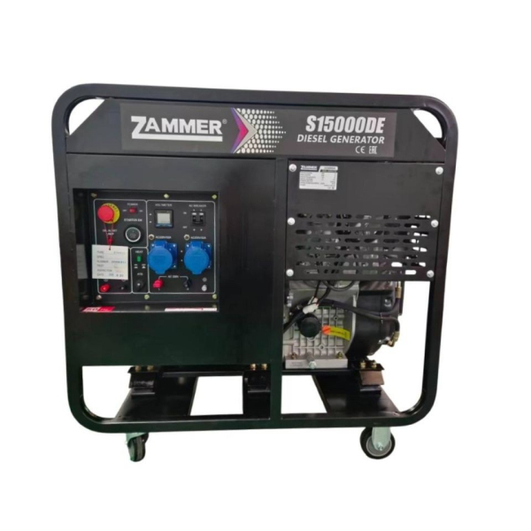 Дизельный генератор Zammer S15000DE S15000DE переносной фото