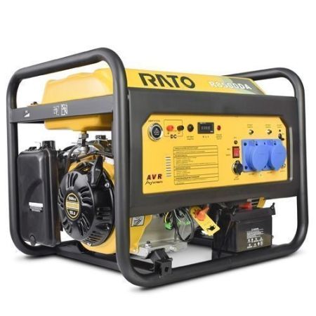 Бензиновый генератор RATO R8500DA э/c + подготовка к автозапуску фото