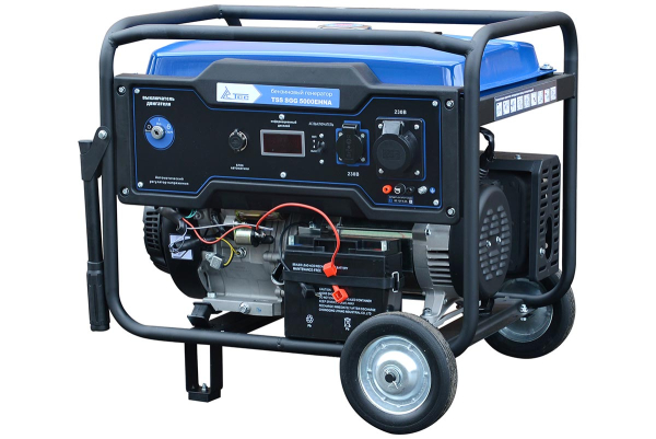 Бензиновый генератор ТСС SGG 5000EHNA с АВР для дома фото