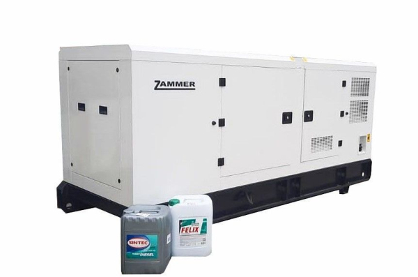Дизельный генератор Zammer AD-12-Т400 в кожухе со встроенным АВР 00002221 для газового котла фото