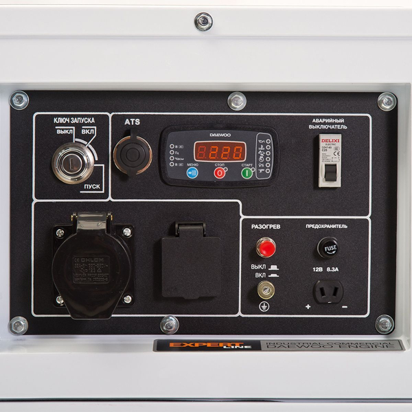 Дизельный генератор DAEWOO DDAE 10000SE DDAE 10000SE бесшумный фото