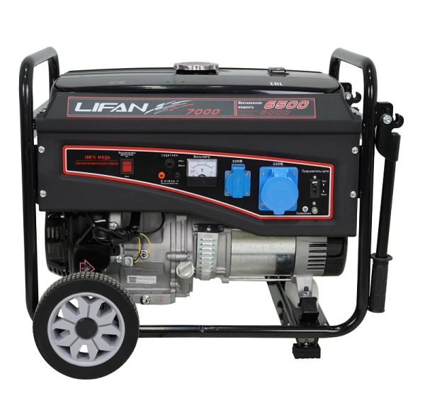 Бензиновый генератор Lifan 6 GF-3 (LF7000) для дома Бензиновый генератор Lifan 6 GF-3 (LF7000) для дома фото