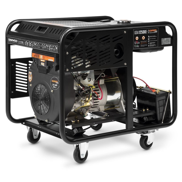 Бензиновый генератор DAEWOO GDA 12500E для дома фото