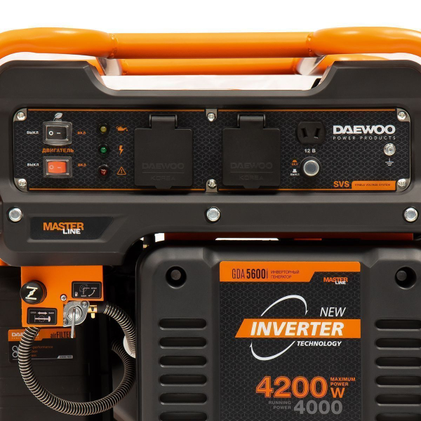 Бензиновый инверторный генератор DAEWOO GDA 5600i мини Бензиновый инверторный генератор DAEWOO GDA 5600i мини фото