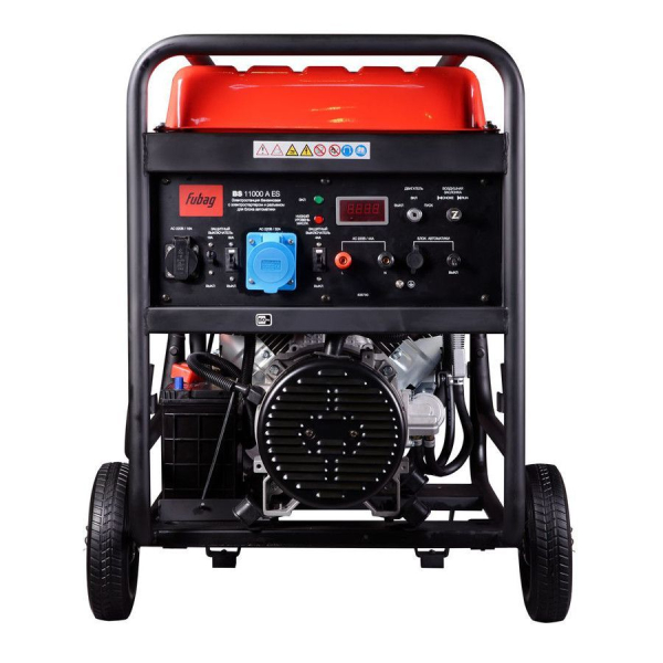 Бензиновый генератор Fubag BS 11000 A ES на колесах Бензиновый генератор Fubag BS 11000 A ES на колесах фото
