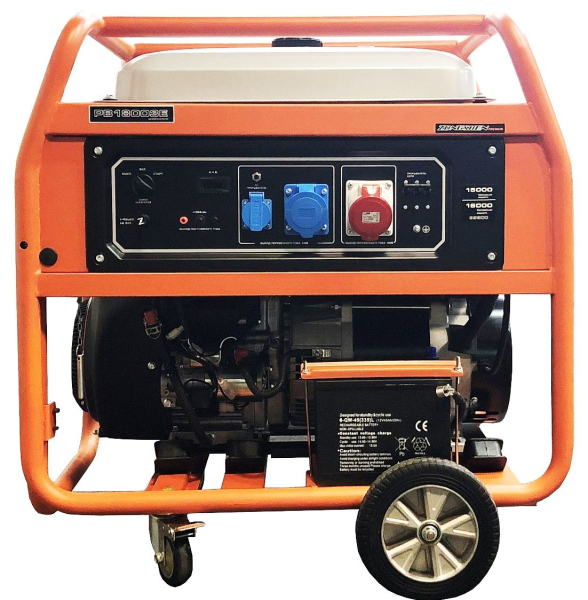 Бензиновый генератор Zongshen PB 18003 E 4-х тактный фото