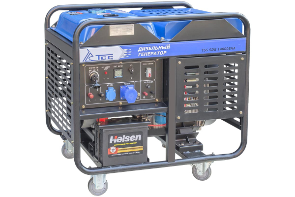 Дизельный генератор ТСС SDG 14000EHA в кожухе МК-3.1 111134 для газового котла фото