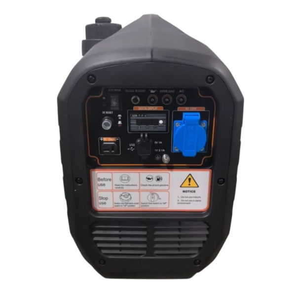 Бензиновый инверторный генератор Zammer S2300iS мини фото