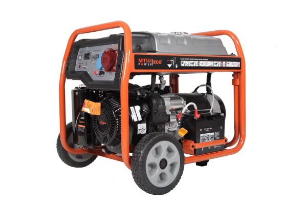 Бензиновый генератор Mitsui ZM 9500 E-3 передвижной фото