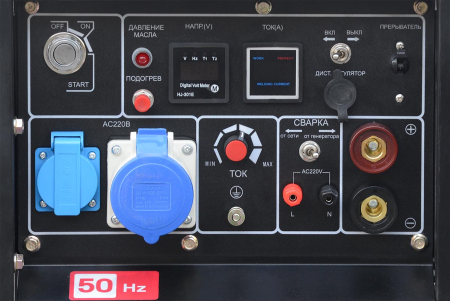 Дизельный генератор ТСС DGW 7.0/250ED-R фото