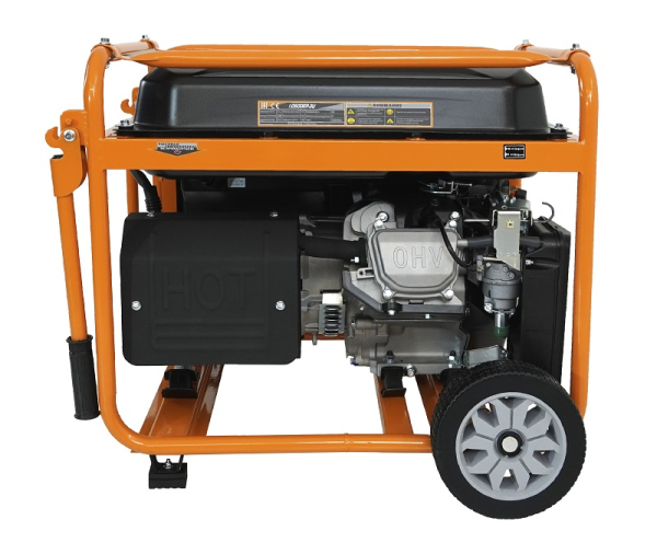 Бензиновый генератор Lifan 10500EA-3U с датчиком моточасов (с мощн без огранич при 1-но и 3-х фазном режиме) для газового котла фото