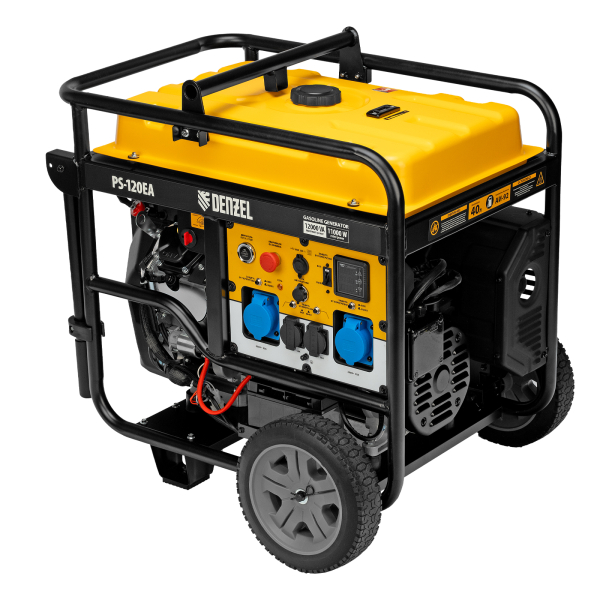 Бензиновый генератор DENZEL PS-120EA 2-х тактный фото