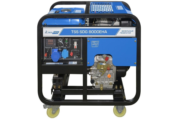 Дизельный генератор ТСС SDG 8000EHA 100050 для газового котла фото