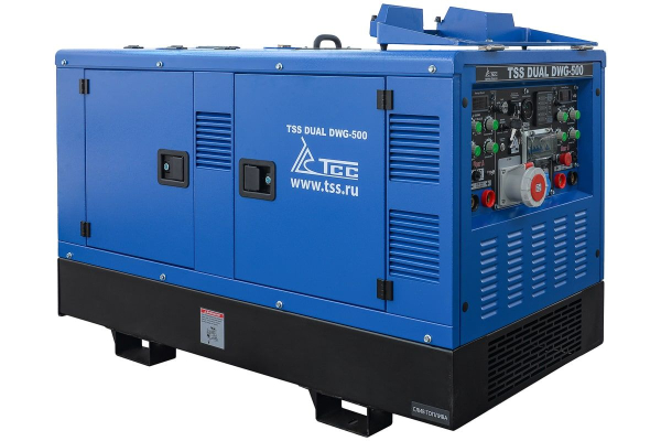 Дизельный сварочный генератор  DUAL DWG-500 039736 4-х тактный фото