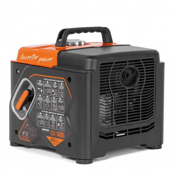 Бензиновый инверторный генератор DAEWOO GDA 1400i резервный фото