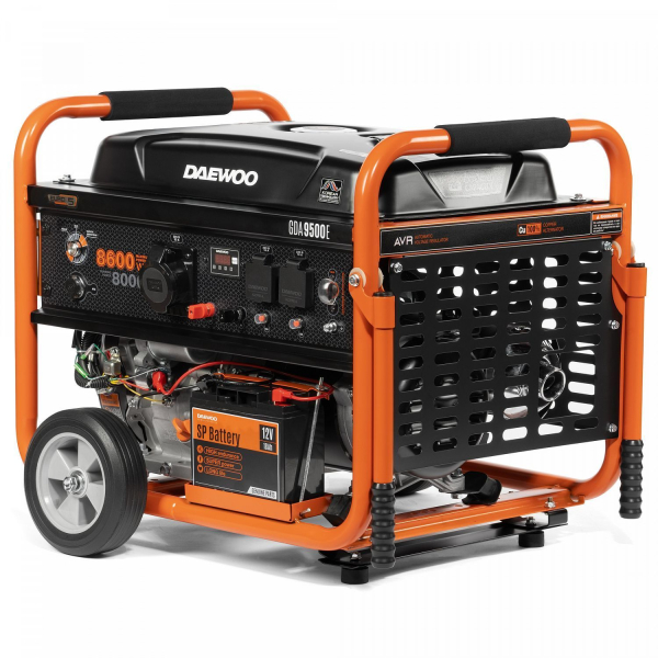 Бензиновый генератор DAEWOO GDA 9500E переносной фото
