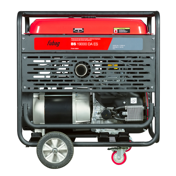 Бензиновый генератор Fubag BS 19000 DA ES 4-х тактный фото