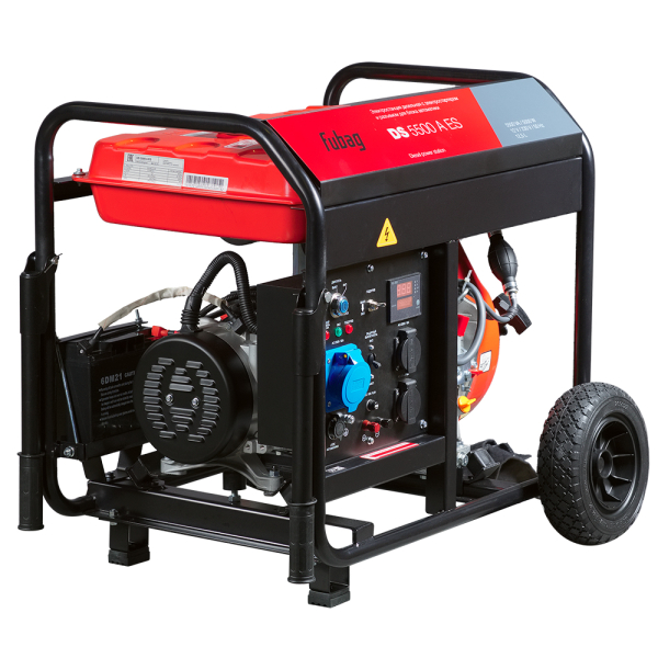Дизельный генератор Fubag DS 5500 A ES 641694 для гаража фото