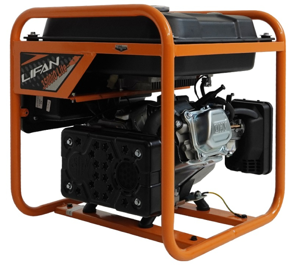 Бензиновый инверторный генератор Lifan 3500IO Lite резервный фото