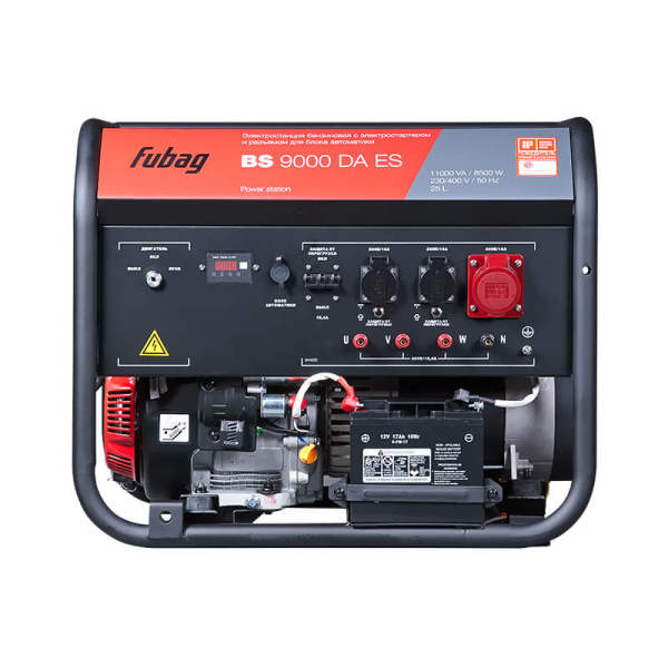 Бензиновый генератор Fubag BS 9000 DA ES для дома Бензиновый генератор Fubag BS 9000 DA ES для дома фото