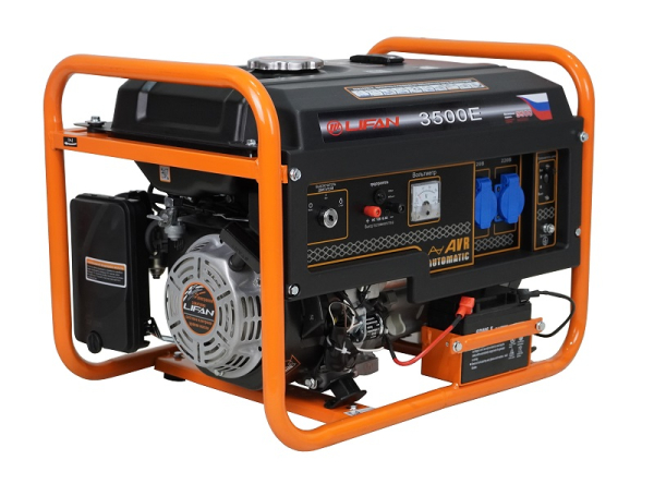 Бензиновый генератор Lifan 3 GF-7 (LF3500E) мини фото