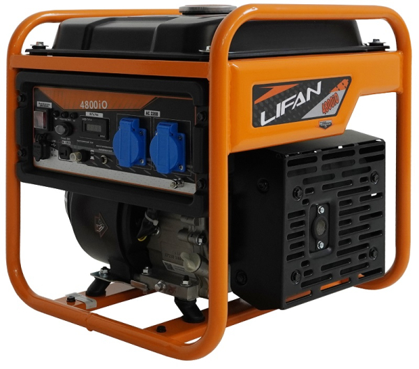 Бензиновый инверторный генератор Lifan 4800IO мини фото