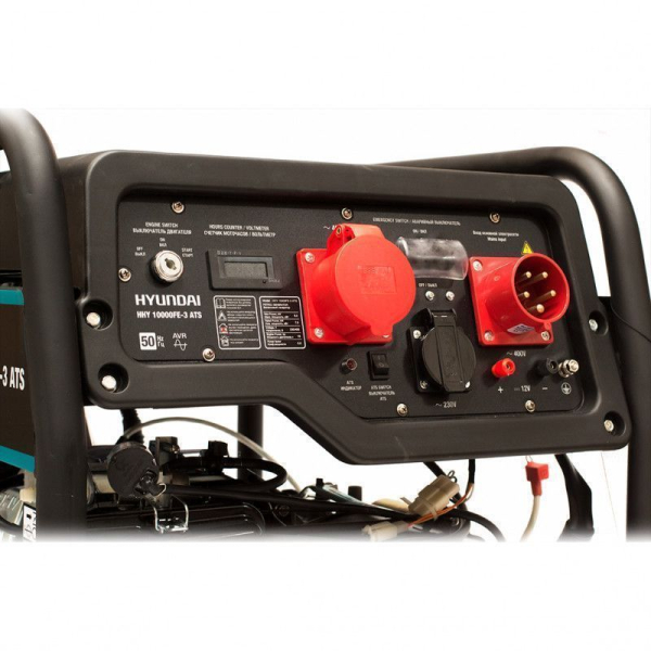 Бензиновый генератор Hyundai HHY 10000FE-3 ATS с автозапуском 4-х тактный фото